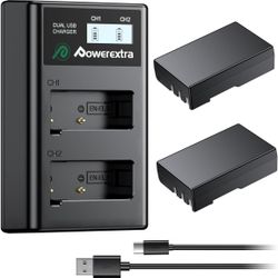 EN-EL9 Battery 2 Pack & USB Charger