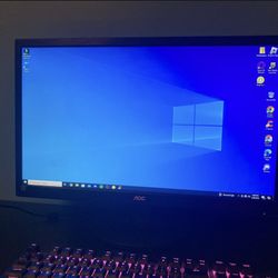 Desktop+Monitor  Keyboard And Mouse