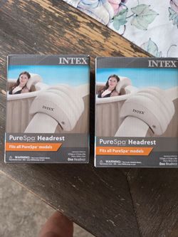 2 Intex inflatable headrests