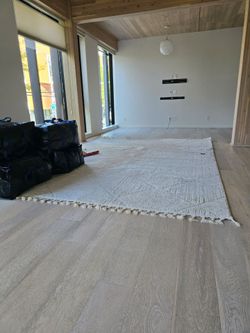 White 9x12 area rug
