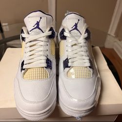 Jordan 4 Purple Metallic