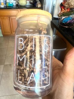 Bismillah juice bottle anything
