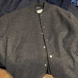 Old Navy Tweed Bomber Jacket