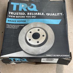 TRQ Front Brake Rotor Set (2012–2016 Hyundai Genesis)