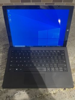 Microsoft Surface Pro 3 12" Tablet With Keyboard