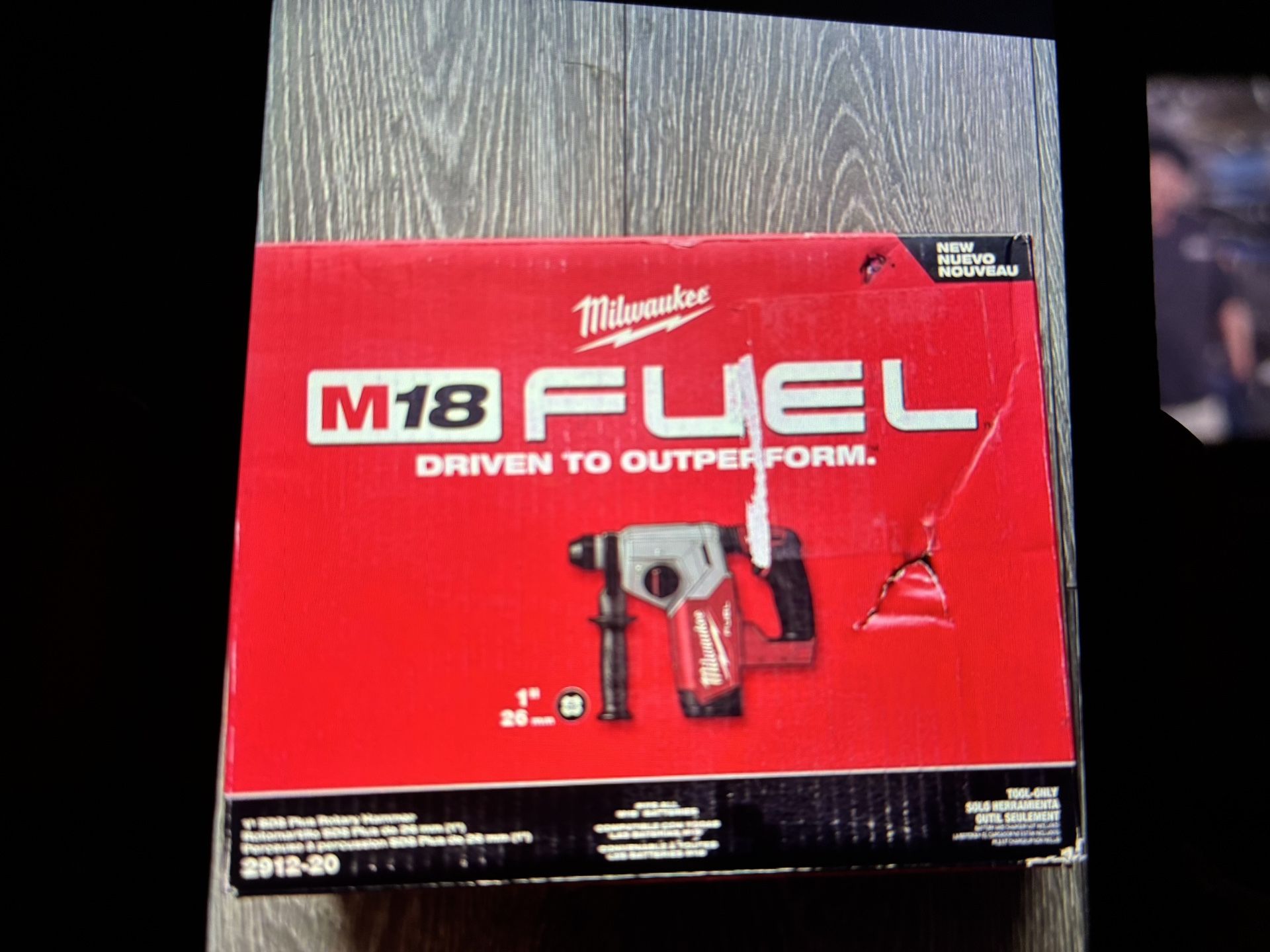 Brand New M18 FUEL 18V Lithium-Ion Brushless Cordless 1 in. SDS-Plus Rotary Hammer (Tool-Only)