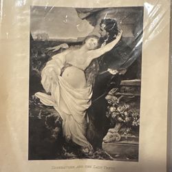 Tannhauser and the Lady Venus Print