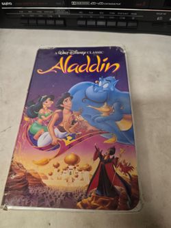 Aladdin vhs movie