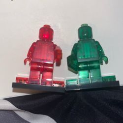Transparent Minifigs