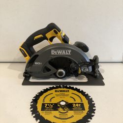 DEWALT FLEXVOLT 60-Volt MAX Cordless Brushless 7-1/4 in. Circular Saw with Brake (Tool-Only)