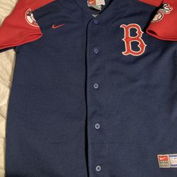 Kids Boston Red Sox Baseball Jersey Size Medium 