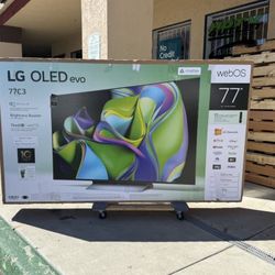 LG 77” OLED 4K HDR SMART TV