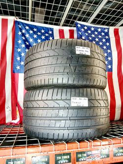 🎁 2 USED TIRES 305/30ZR20 PIRELLI P ZERO  Max Performance Summer Tires 305/30ZR20