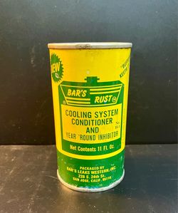 Vintage Bar's Rust Cooling System Conditioner Can