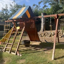 Turbo playground Swing Set Up To 12-years Old
