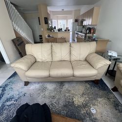 Leather Sofa  