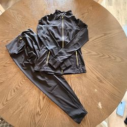 Black Lululemon legging set
