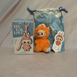 Authentic PopMart Labubu Pin For Love  — Confirmed “Z”