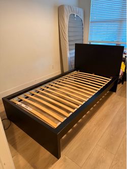 IKEA MALM Twin Size Bed Frame