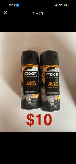 AXE Black Vanilla Body Spray 2-Pack