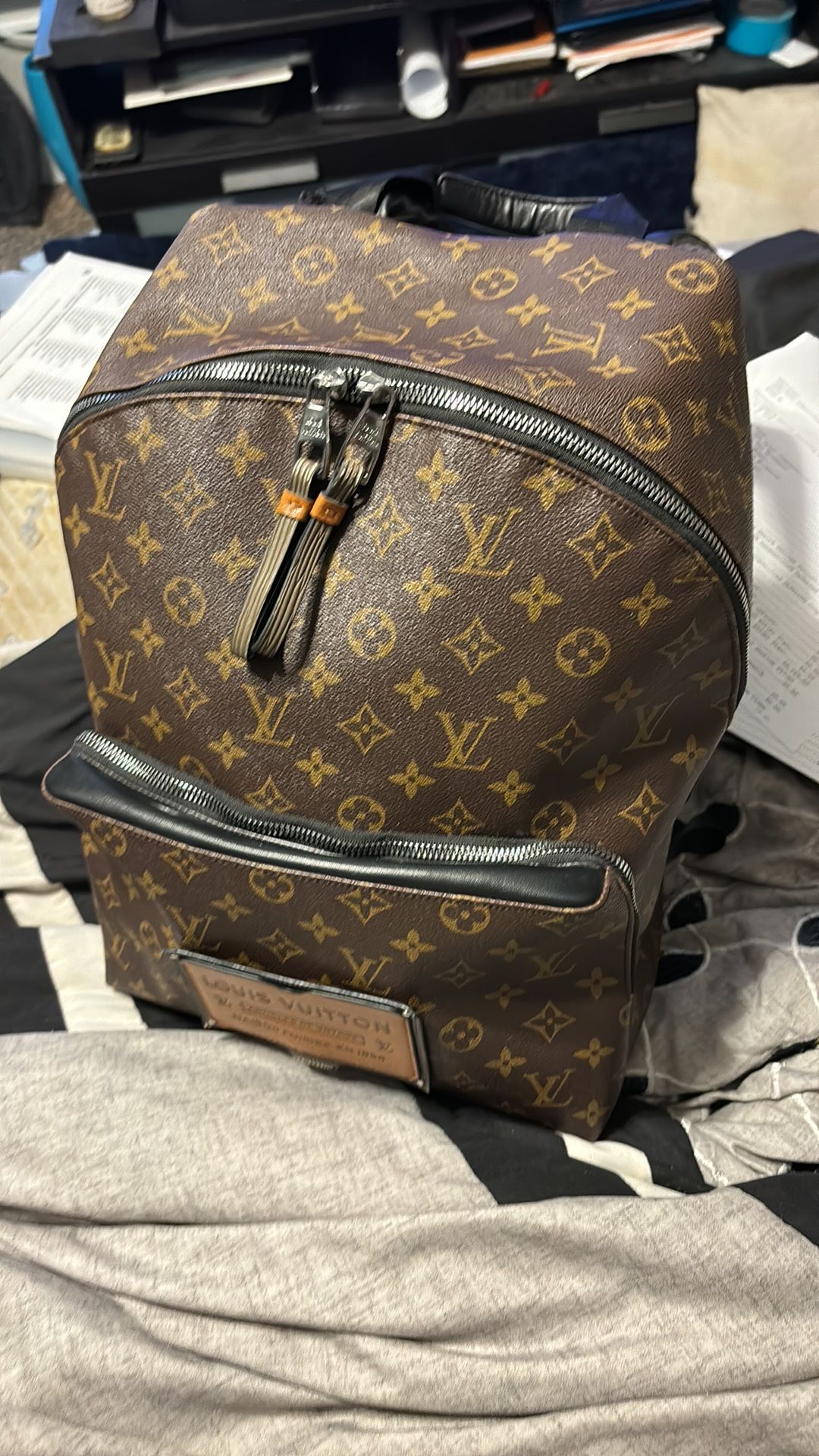 Louis Vuitton Monogram Gaston Discovery Backpack