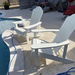 2 Adirondack Chairs