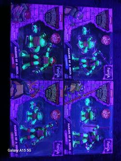 Teenage Mutant Ninja Turtles Target Exclusive Glow in The Dark Figures