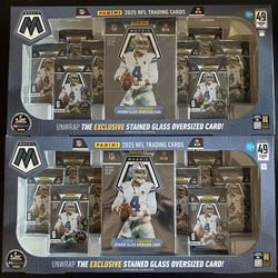 2025 Panini Mosaic Costco Exclusive Box With Jumbo Stained Glass!  