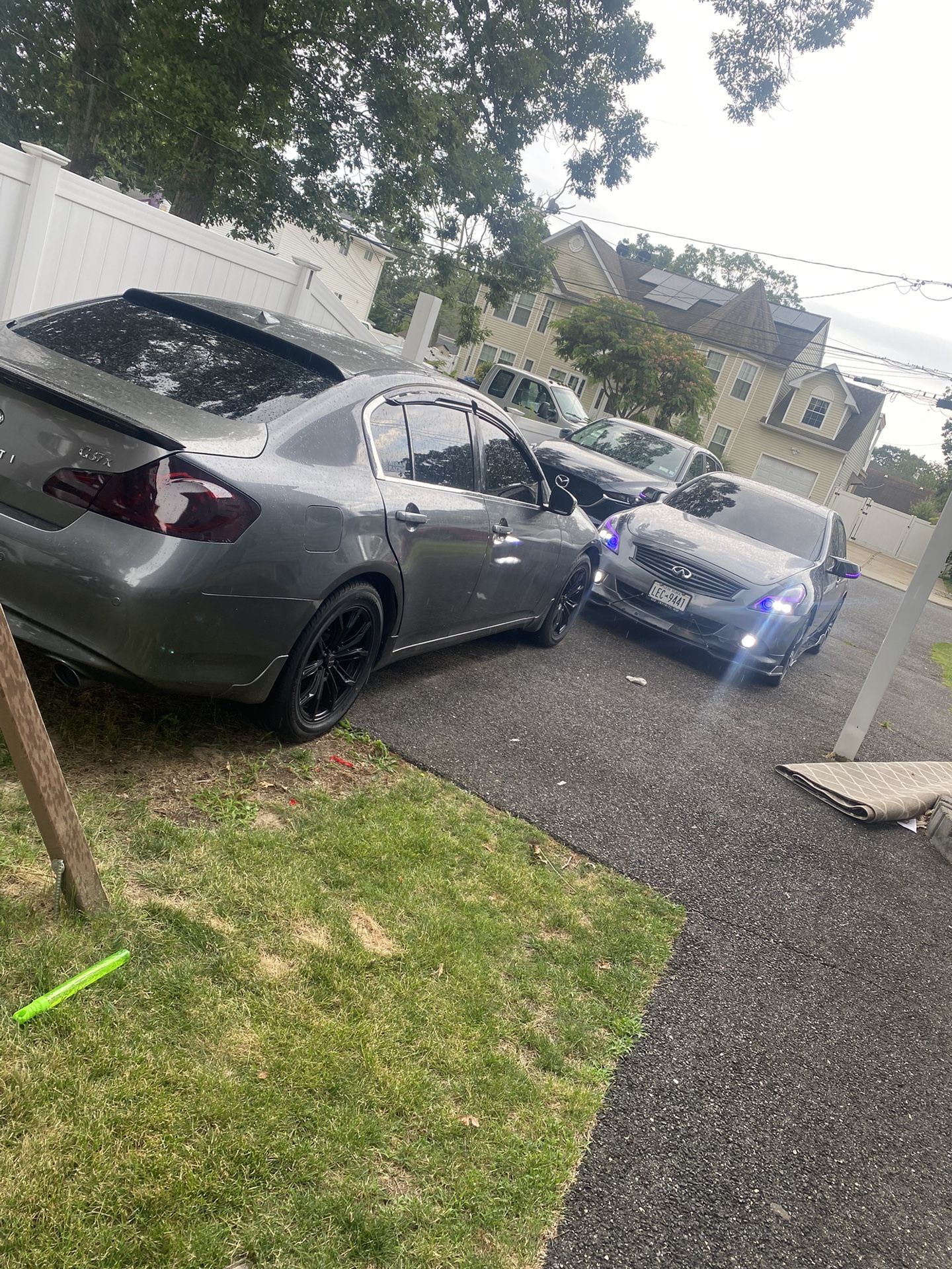 Infiniti G37 Sedan Tinted Taillights
