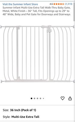 Summer Infant Multi-Use Extra Tall Baby Gate