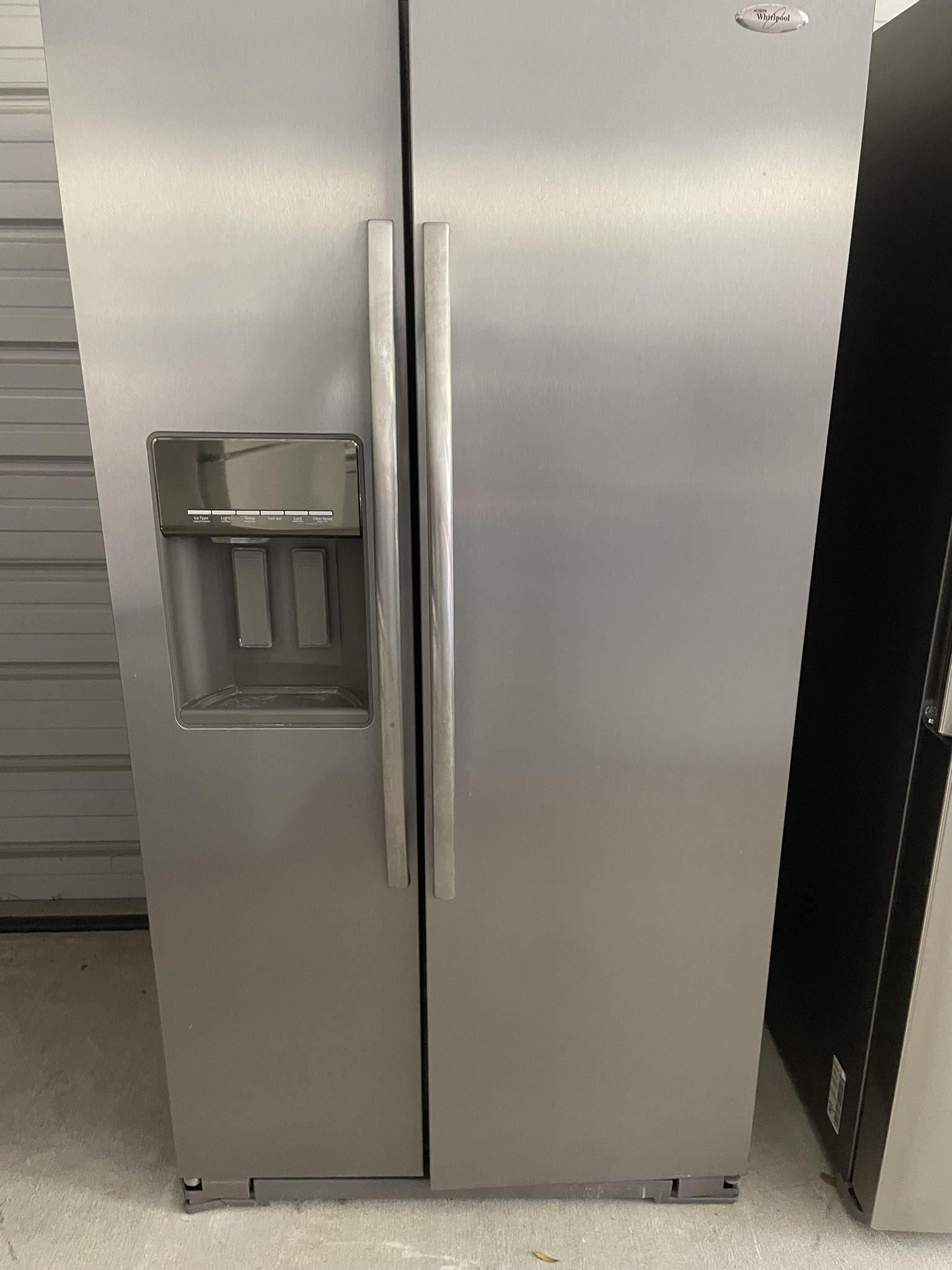 Whirlpool Stainless Side by Side Fridge 