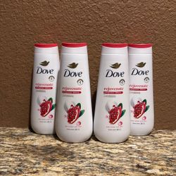 4- Dove Rejuvenate Pomegranate & Hibiscus Body Wash 