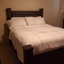 Queen Bedframe & Matching Dresser 