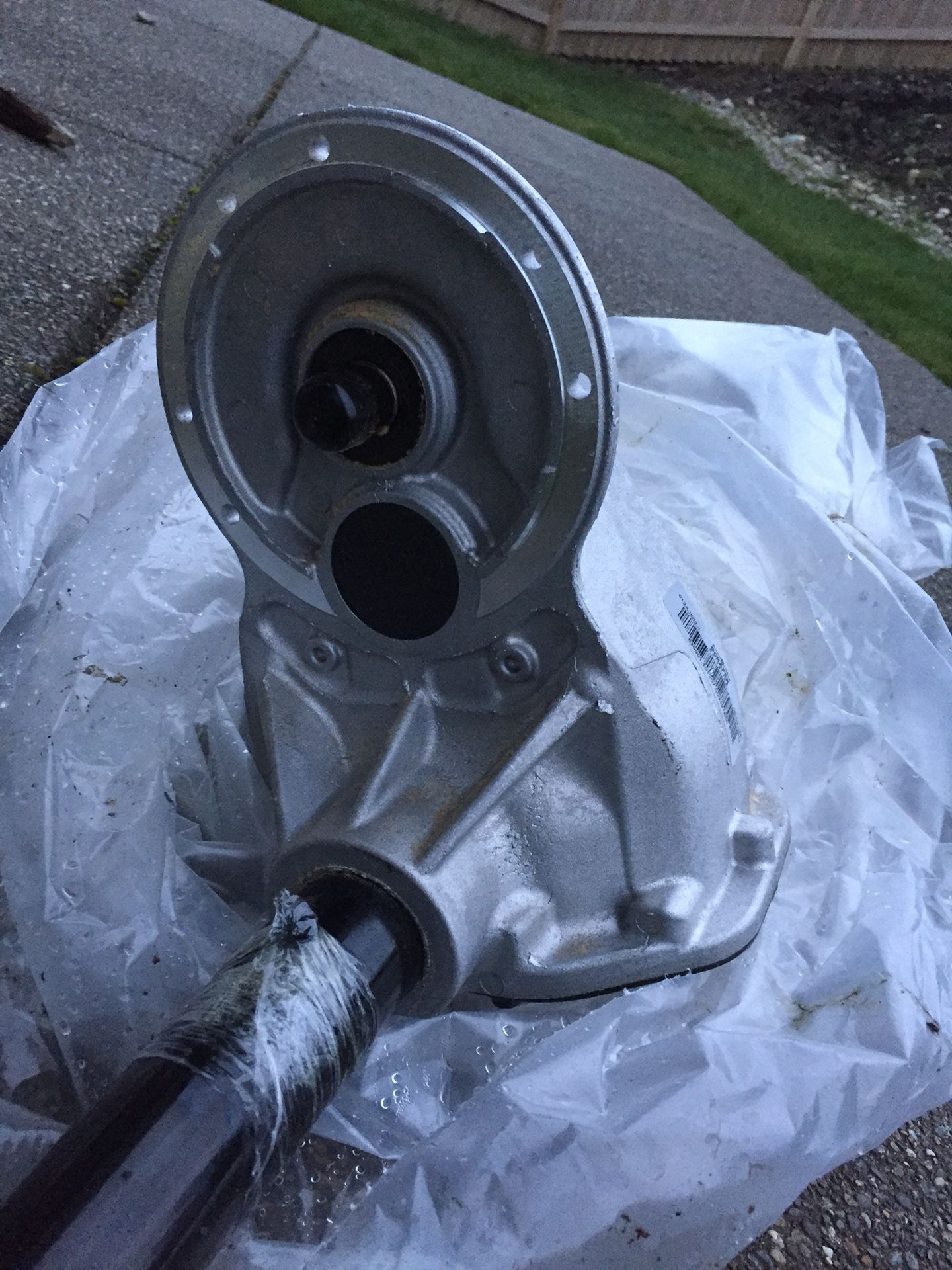 Brand new EZGO RXV rear end differential axle