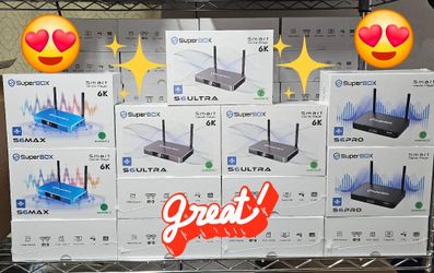 Superbox Superbox S6 Max S6 Pro S6 Ultra Superbox S7 Max S7 Pro S7 Ultra Super Box  Vseebox   Vsee Box Superbox 💥 Brand New Box   