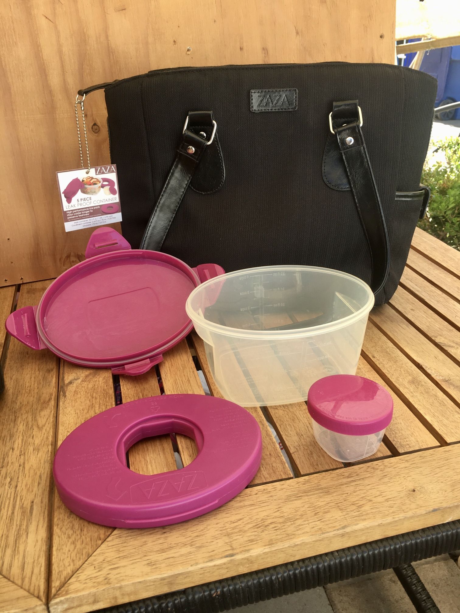 Zaza Lunch Cooler Tote