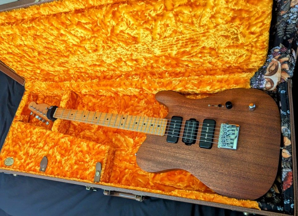3 Pickup Custom Telecaster Electric Guitar 