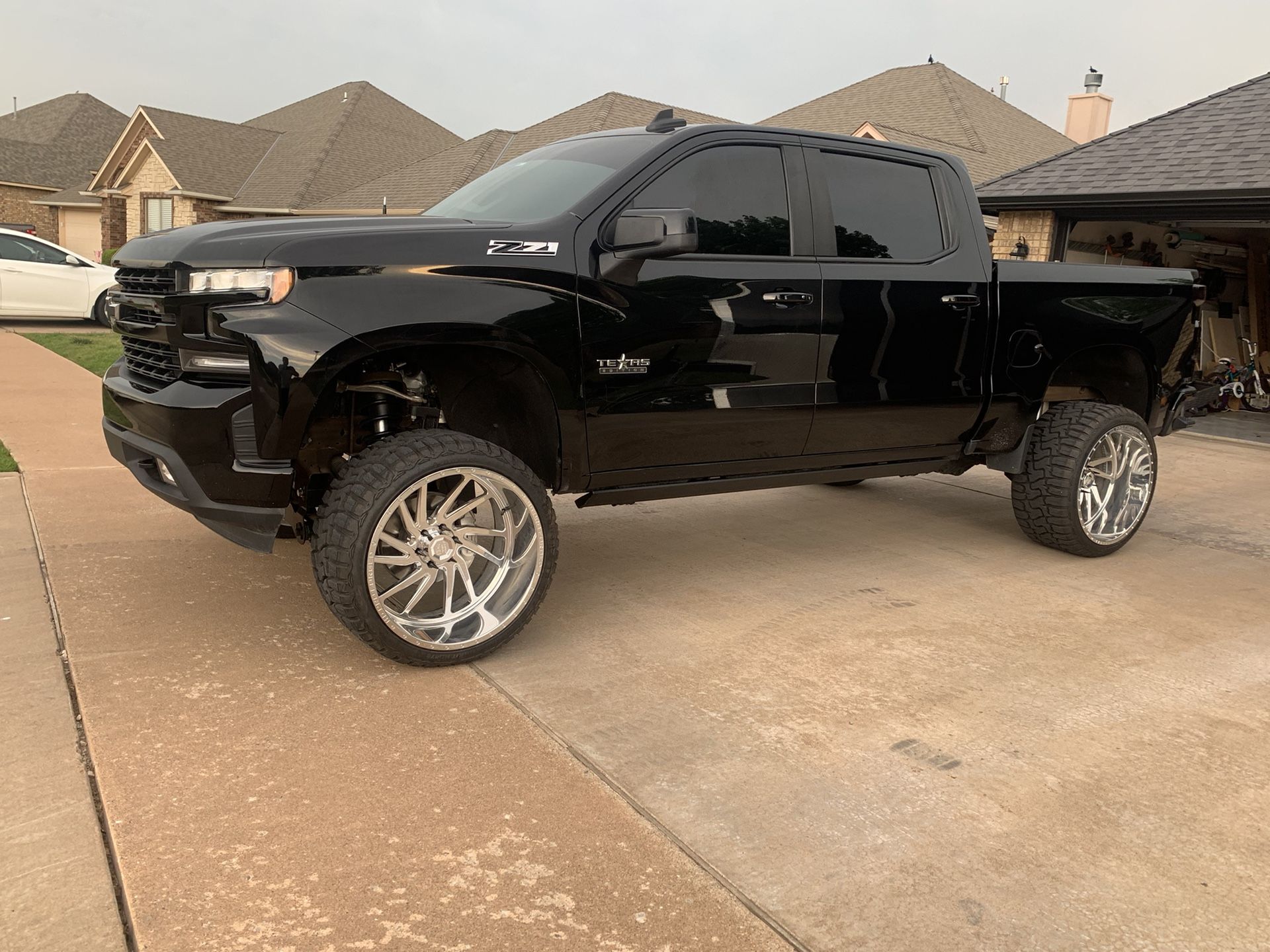 24x14 HD Forged Rims & Tires Chevy/GMC