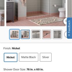 SHOWER 🚿 DOOR NEW IN BOX 60”x72” SLIDE THE DOOR  Right To LEFT 