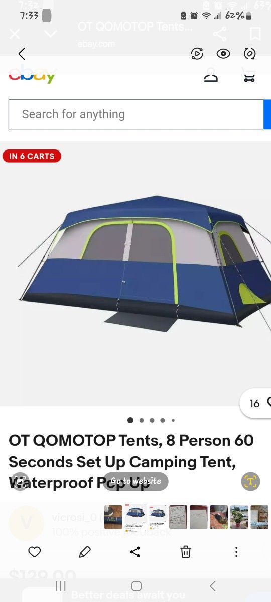 10×10 Cabin Tent