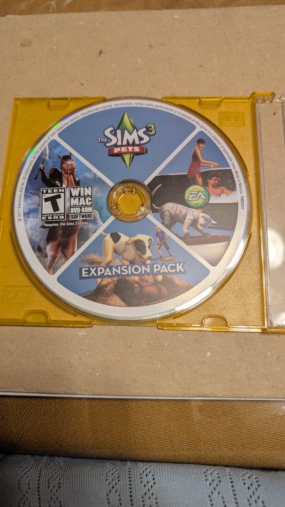 Sims 3: Pets (Windows/Mac: Mac and Windows, 2011) Expansion Pack