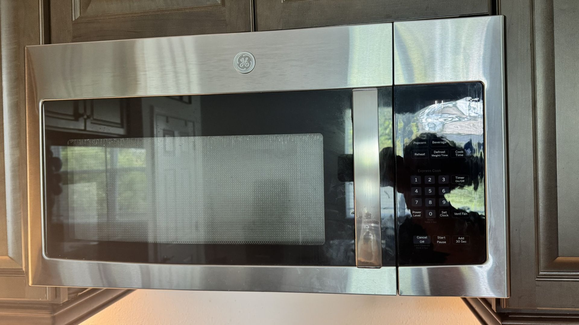GE Appliances Microwave 1.6 cu. ft Over-the-Range In Stainless Steel
