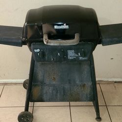 Grill-Charbroil Quickset Black 3-Burner Liquid Propane Gas Grill