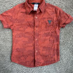 Guess Kids Button-Up Shirt – Size 4T