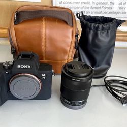 Sony a7 III 24.2 MP Mirrorless Digital Camera with Sony SEL55FL8Z Lens