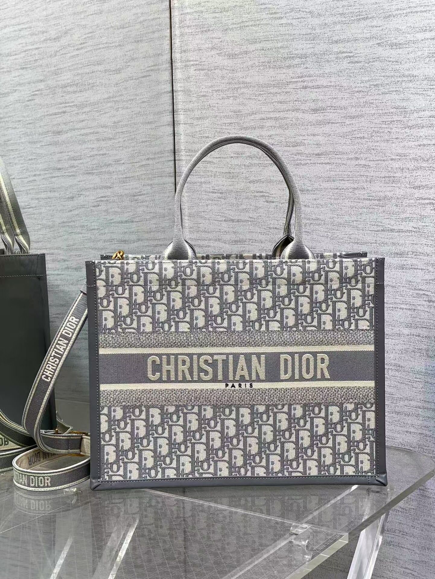 Christian Dior Monogram Tote Bag
