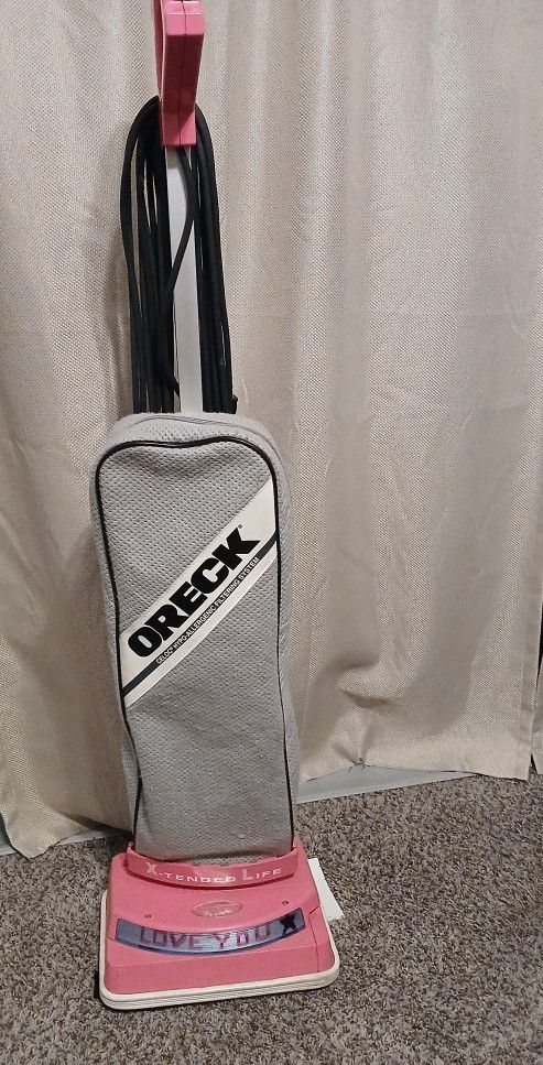 Oreck Upright Vacuum Pink