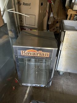 Pretzel Heated Display Hot Food Case