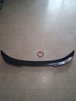 Lexus IS Rear Black Gloss Trunk Spoiler 2015-2020