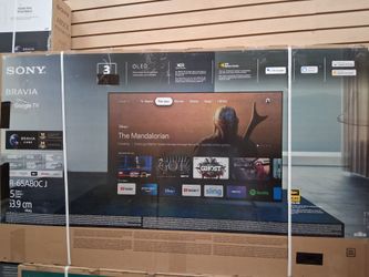 65" screen Oled smart 4k ultra HDTV by Sony bravia.  X65A80CJ. NEW SEALED